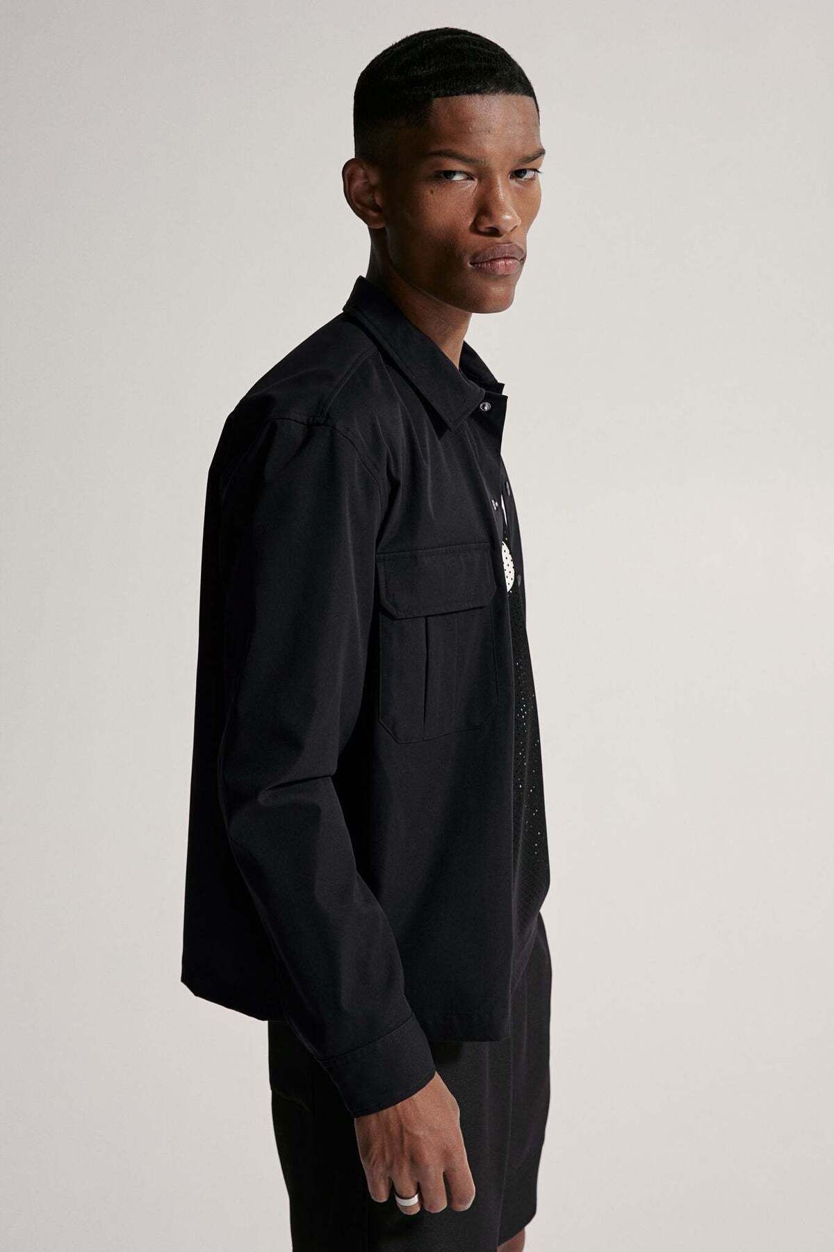 H&M-Regular Fit Utility overshirt 7