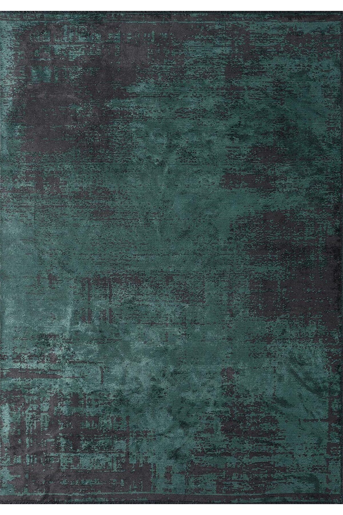BM Home SURFACE KÖMÜR - KOYU YEŞİL 80X300 CM HALI