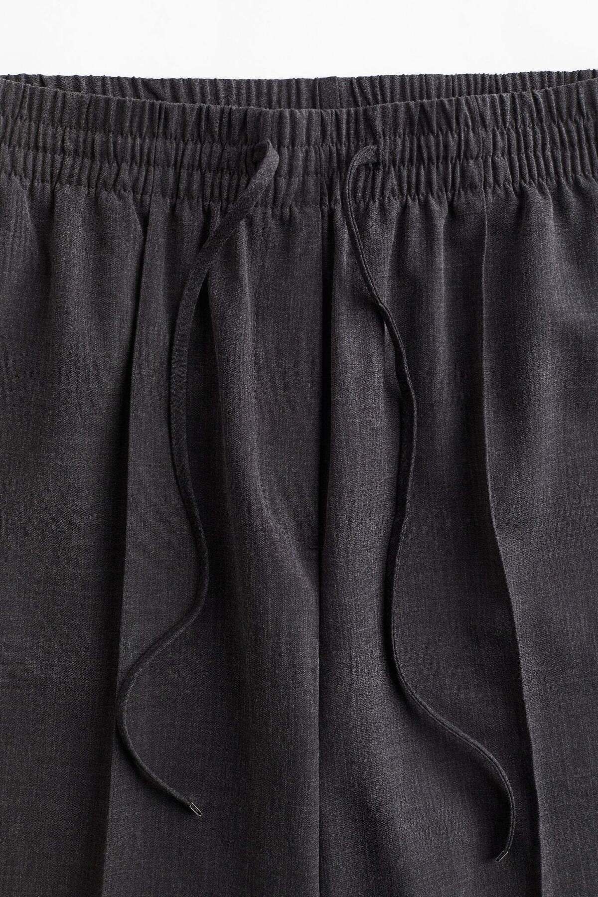 H&M-Tailored drawstring trousers 7