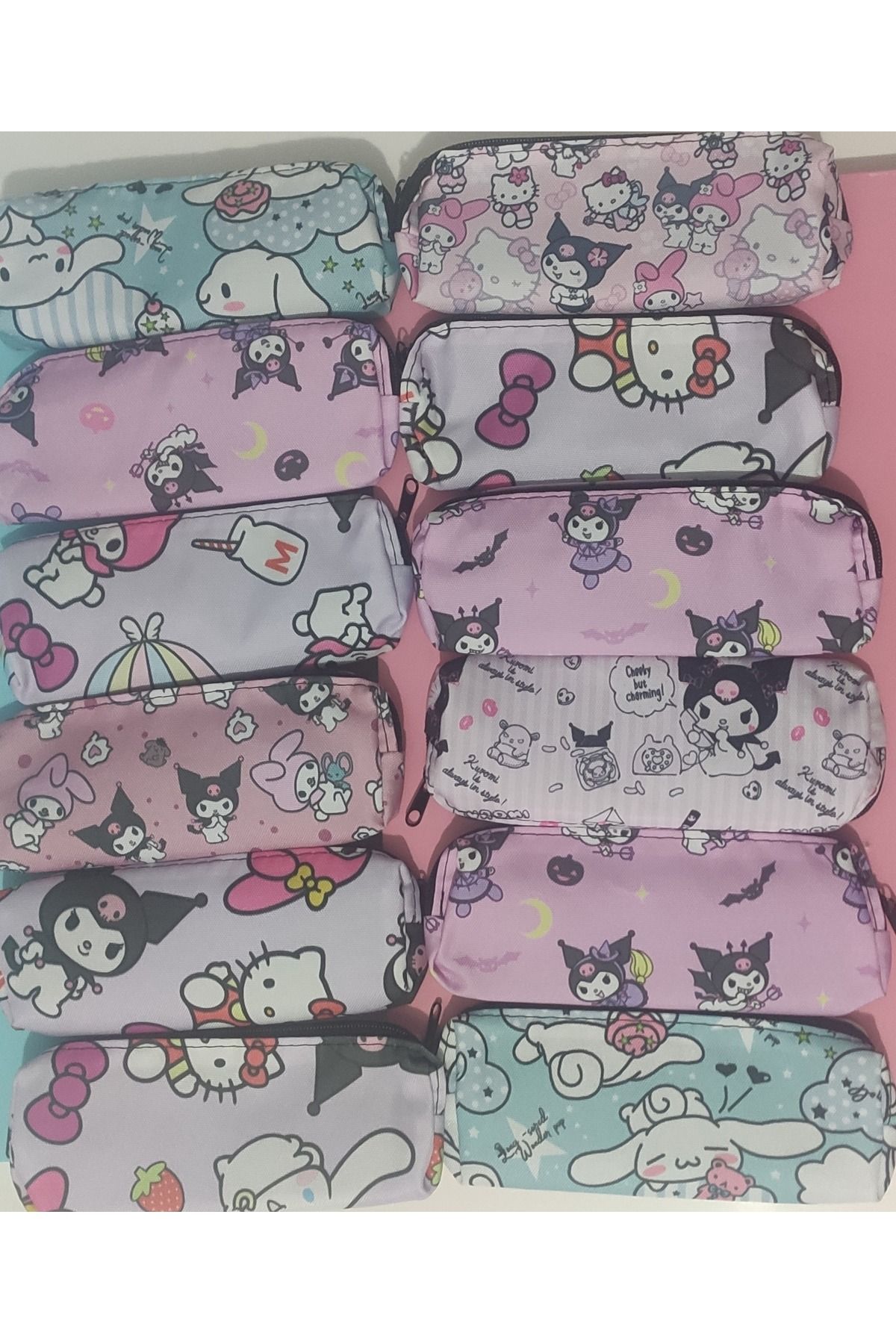DerinHome kuromi kalem kutusu tek gözlü kalemlik adet hello kity my melody