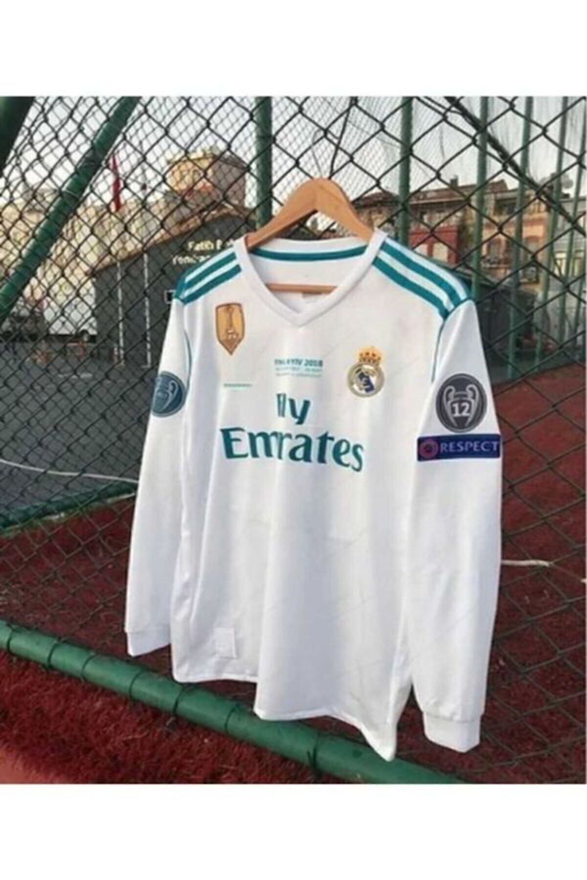Armageddon REAL MADRİD Kiev Final Ronaldo Uzun Kol Forma BYZ