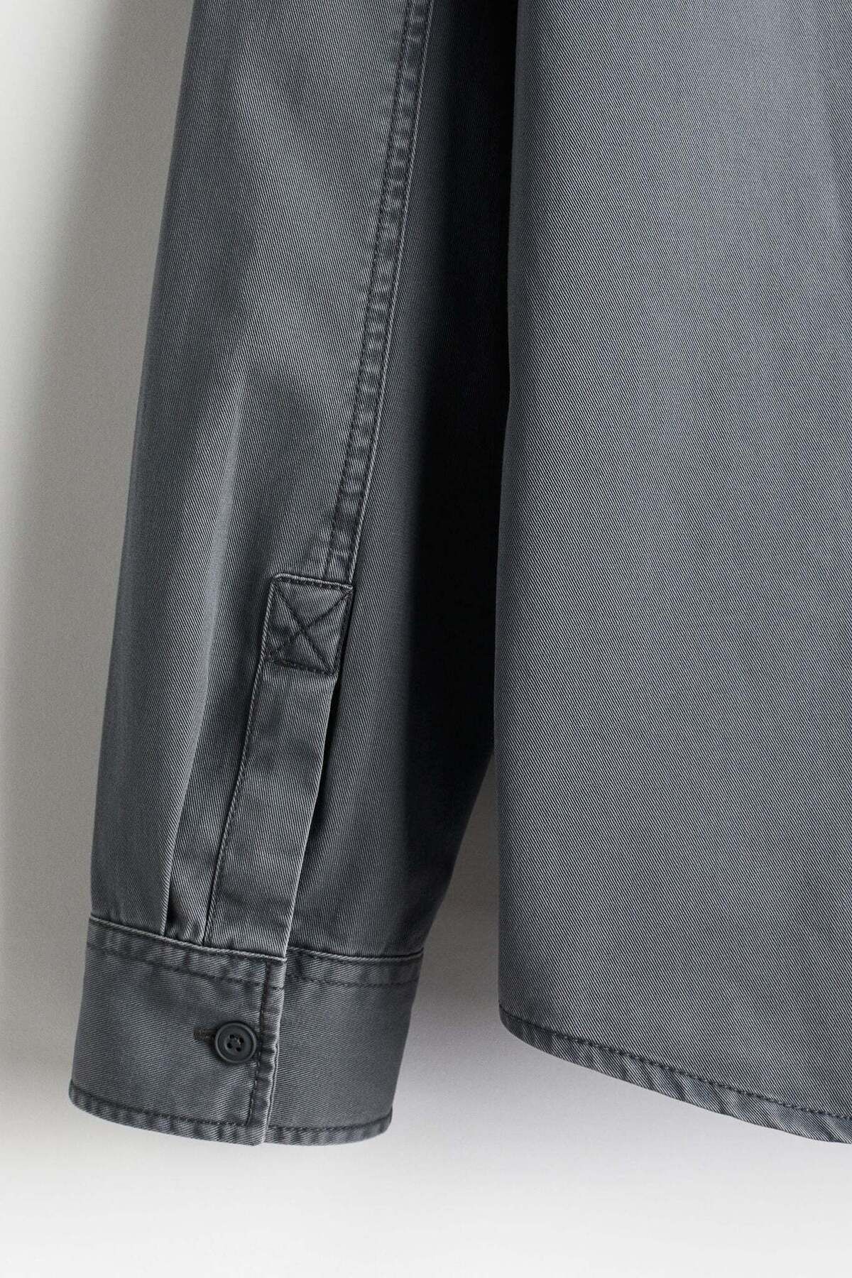 H&M-Regular Fit Twill overshirt 3