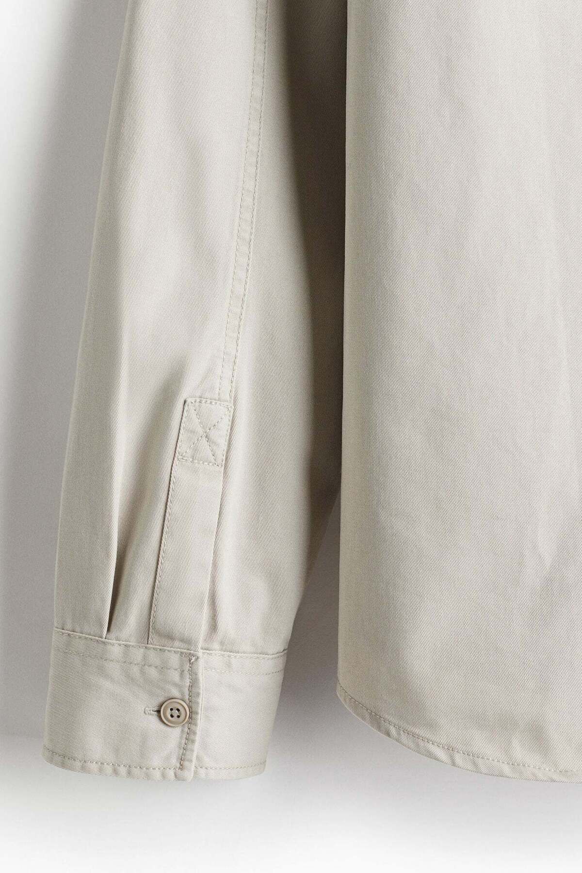 H&M-Regular Fit Twill overshirt 5