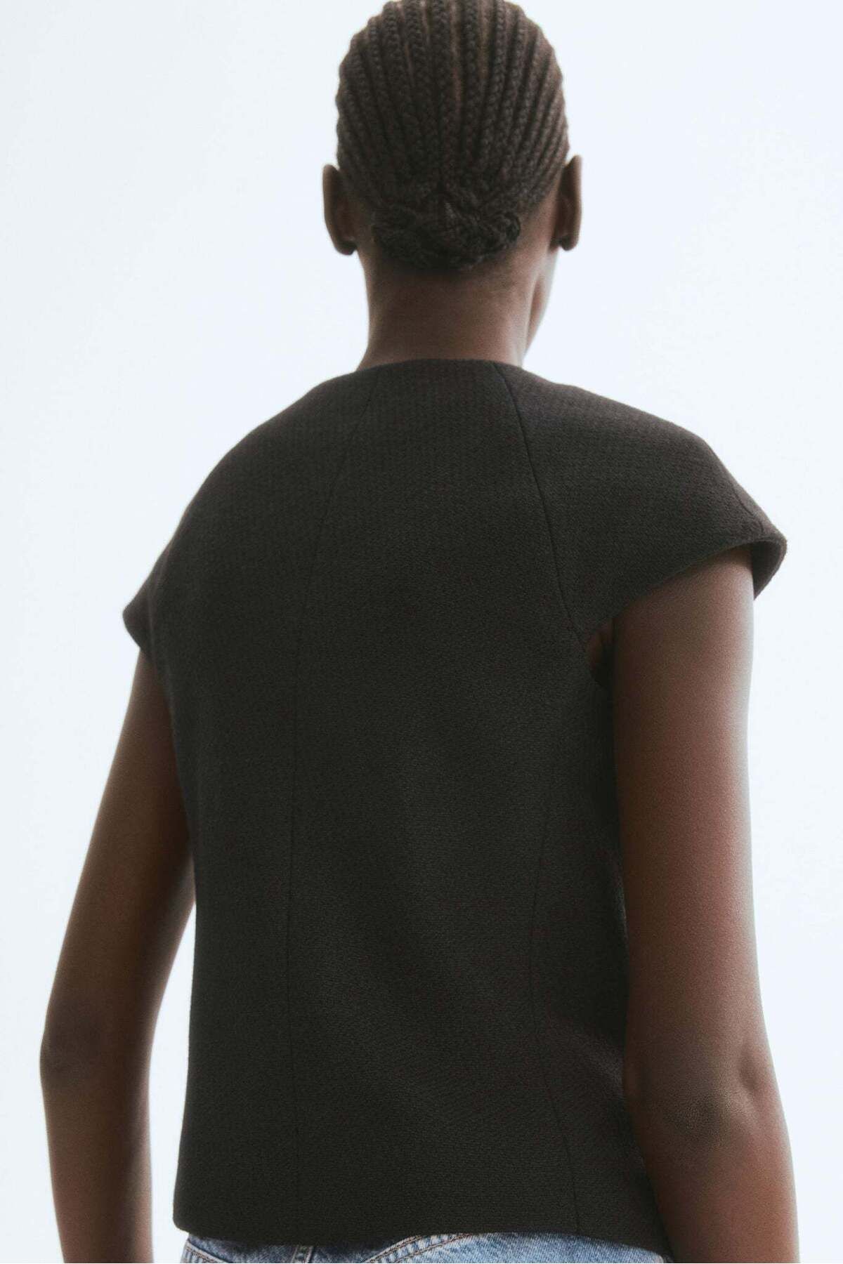 H&M-Button-front Top 4
