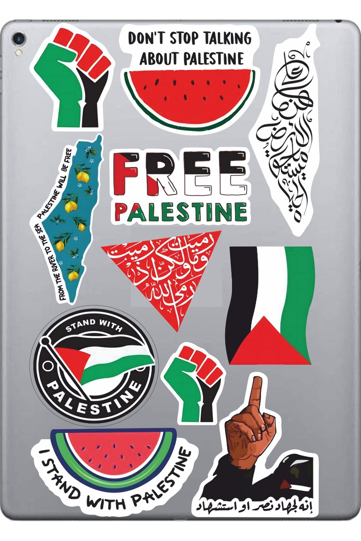hediyenebak Filistin Sticker Seti | Laptop Ajanda PC Tablet Telefon Defter Etiket Bullet Journal