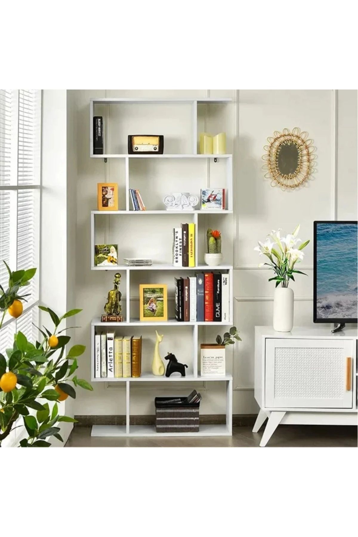 Mozide MDF Voyage Kitaplık