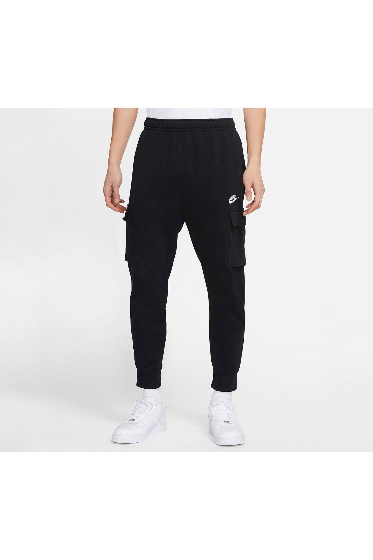 Nike Club Fransız Havlu Kumaşı Kargo Eşofman Altı CZ9954-010