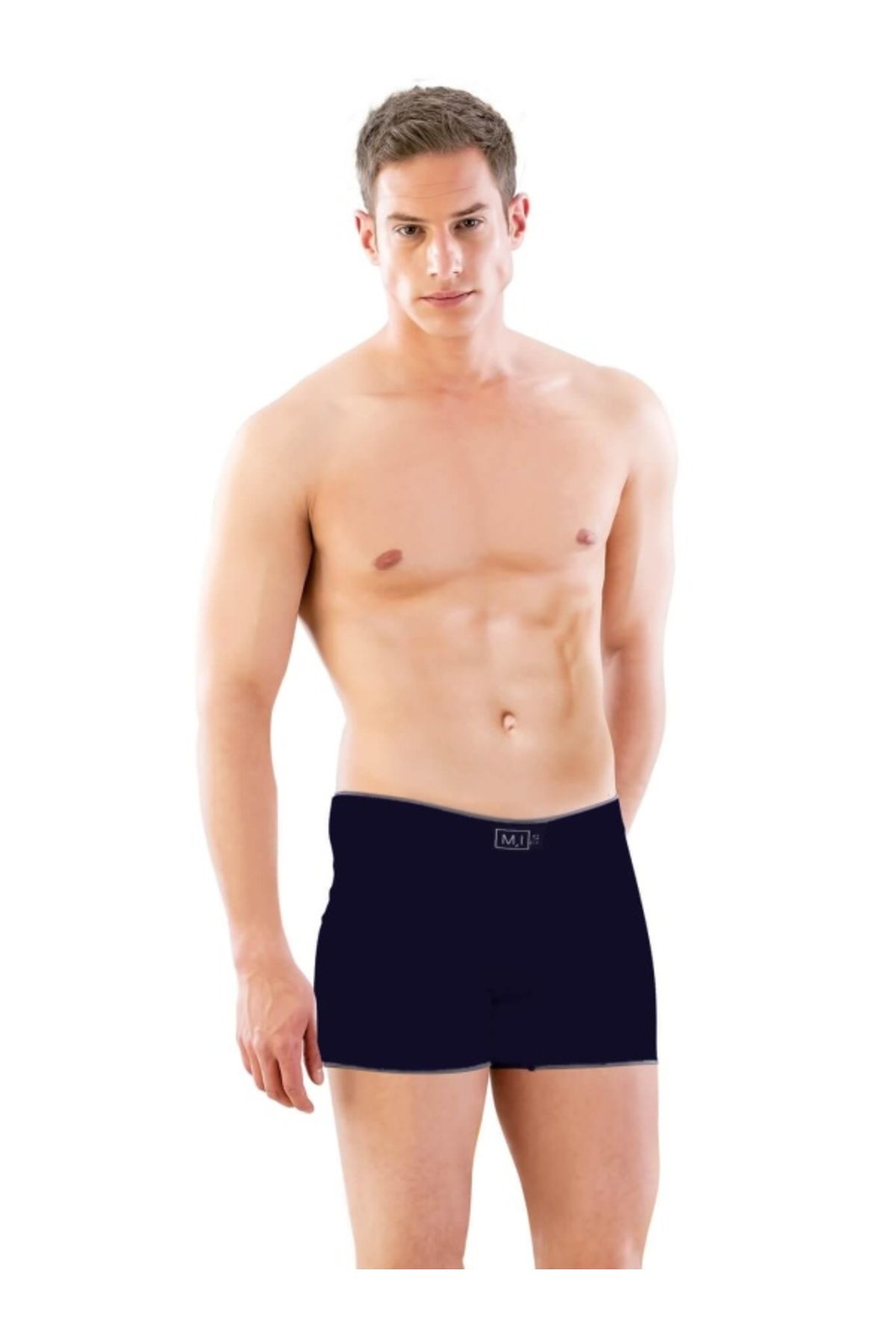 kapsulavm LACİVERT MI Emay 2108 Seamless uzun Erkek Boxer