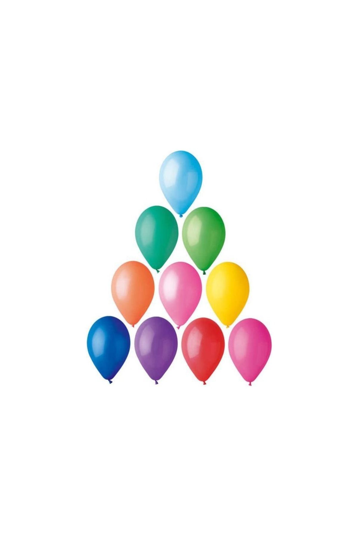 Gemar BALON KARIŞIK RENKLİ 100 LÜ PAKET