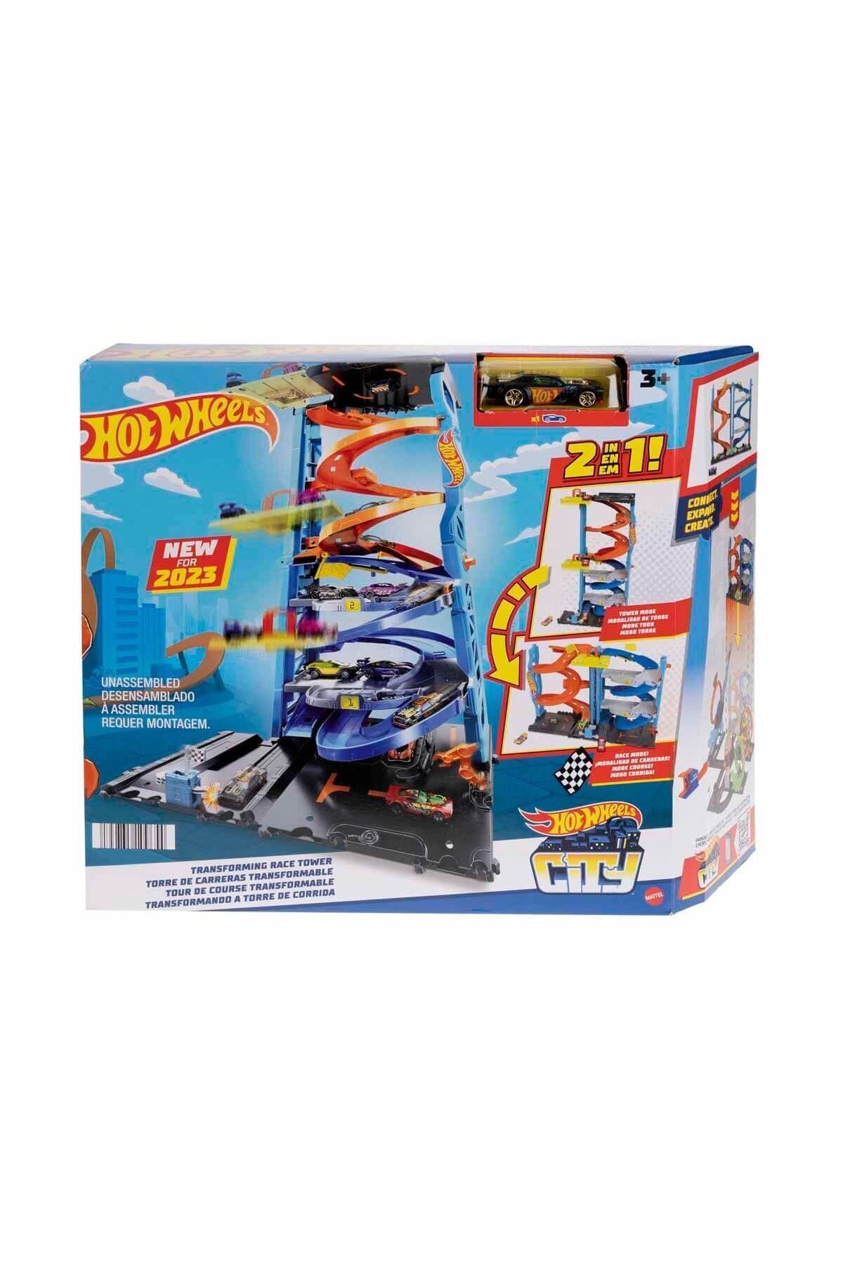 Easy Tedarik HKX43 Hot Wheels Heyecanlı Yarış Kulesi