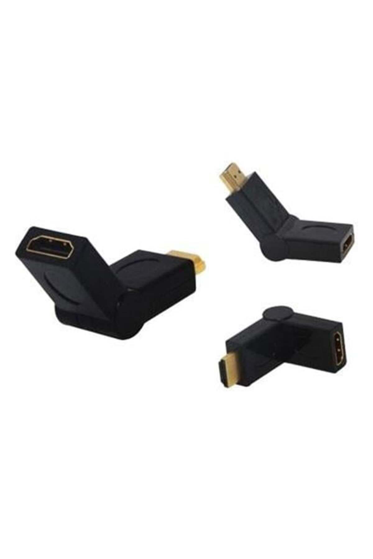 YİĞİTAUTOCLASS HDMI Erkek Dişi L Tip Ara Oynar Başlık