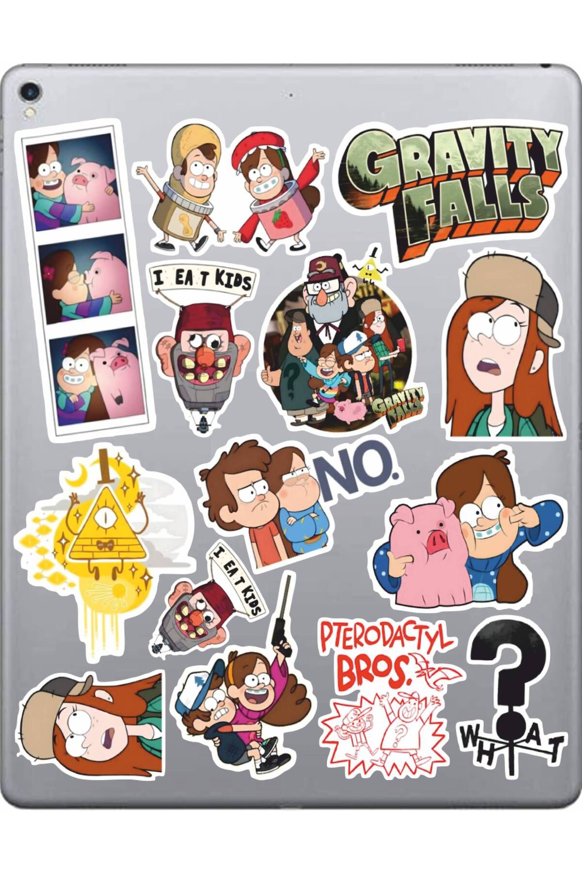 hediyenebak Gravity Falls Seri 4 Sticker Seti | Laptop Ajanda PC Tablet Telefon Defter Etiket Bullet Journal