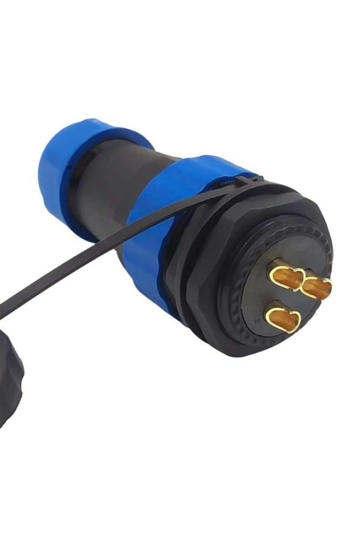 feifei Sd28 Su Geçirmez 3 Pin Erkek-Dişi Yuvarlak 28 Mm Konnektör