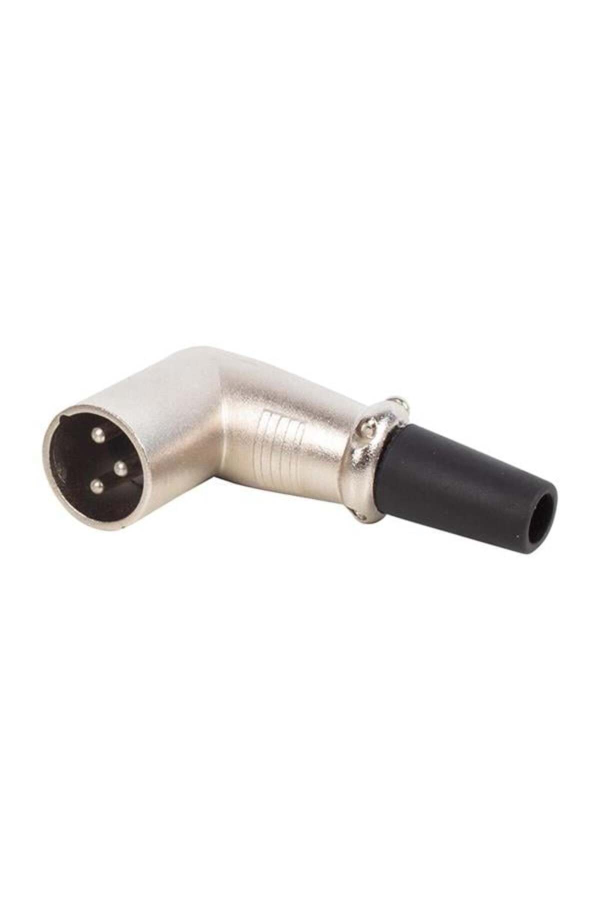 YİĞİTAUTOCLASS Canon Fiş Erkek 90 Derece L Tip XLR Jack Fiş