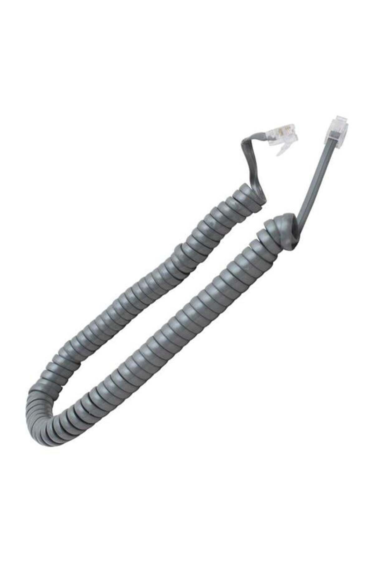 robotrend Telefon Spiral Kablo Gri
