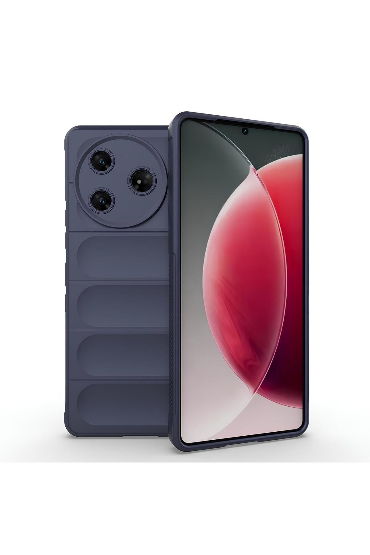 TechTrove Tecno Spark 30 Pro Kılıf Esnek TPU Oyuklu Arka Yüzey Tasarımlı Silikon Kapak