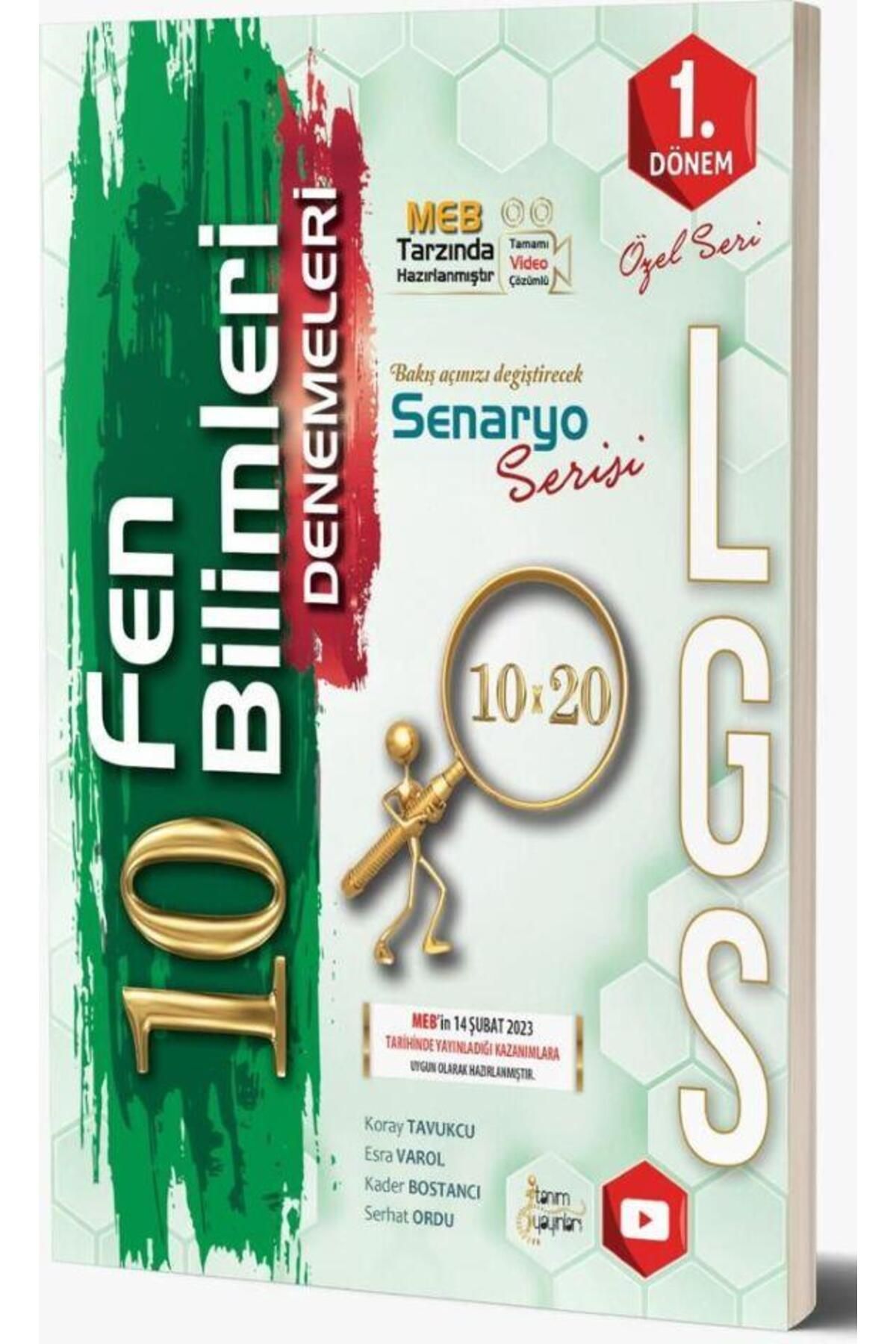 Ankara Kitap Merkezi 8. Sınıf LGS Fen Bilimleri 10 Deneme Özel Baskı Tanım Yayınları