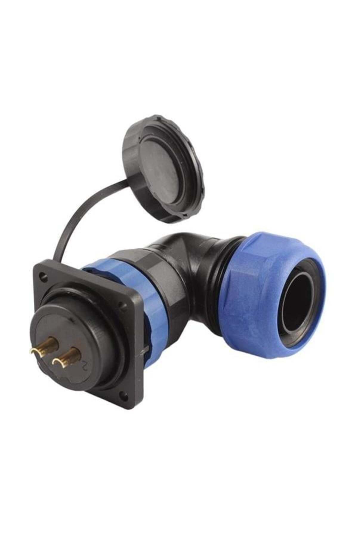 feifei Sd28 Su Geçirmez 2 Pin 28 Mm Dörtgen Konnektör 90° Dirsek