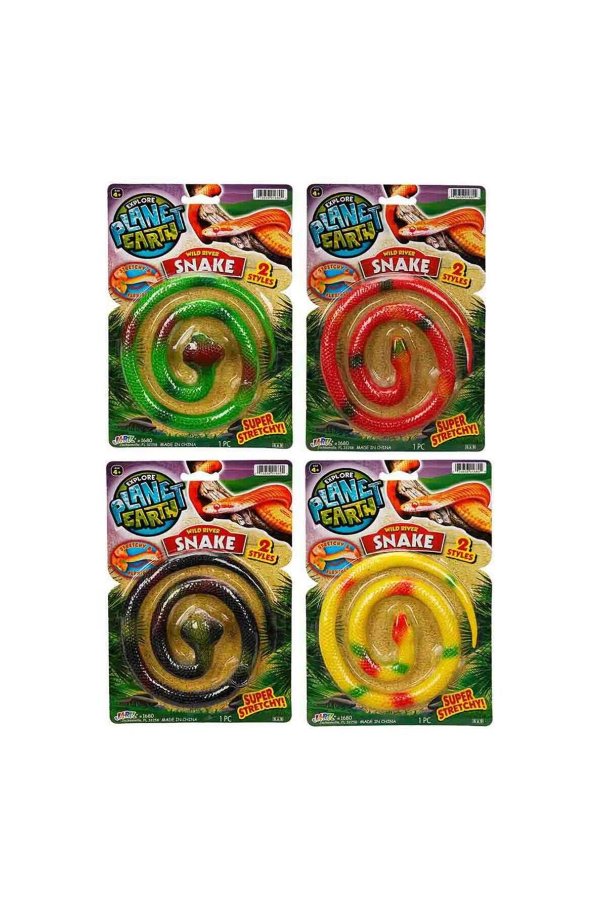 MR RZN STORE Jaru Planet Earth Streç Esnek Yılan 1 adet