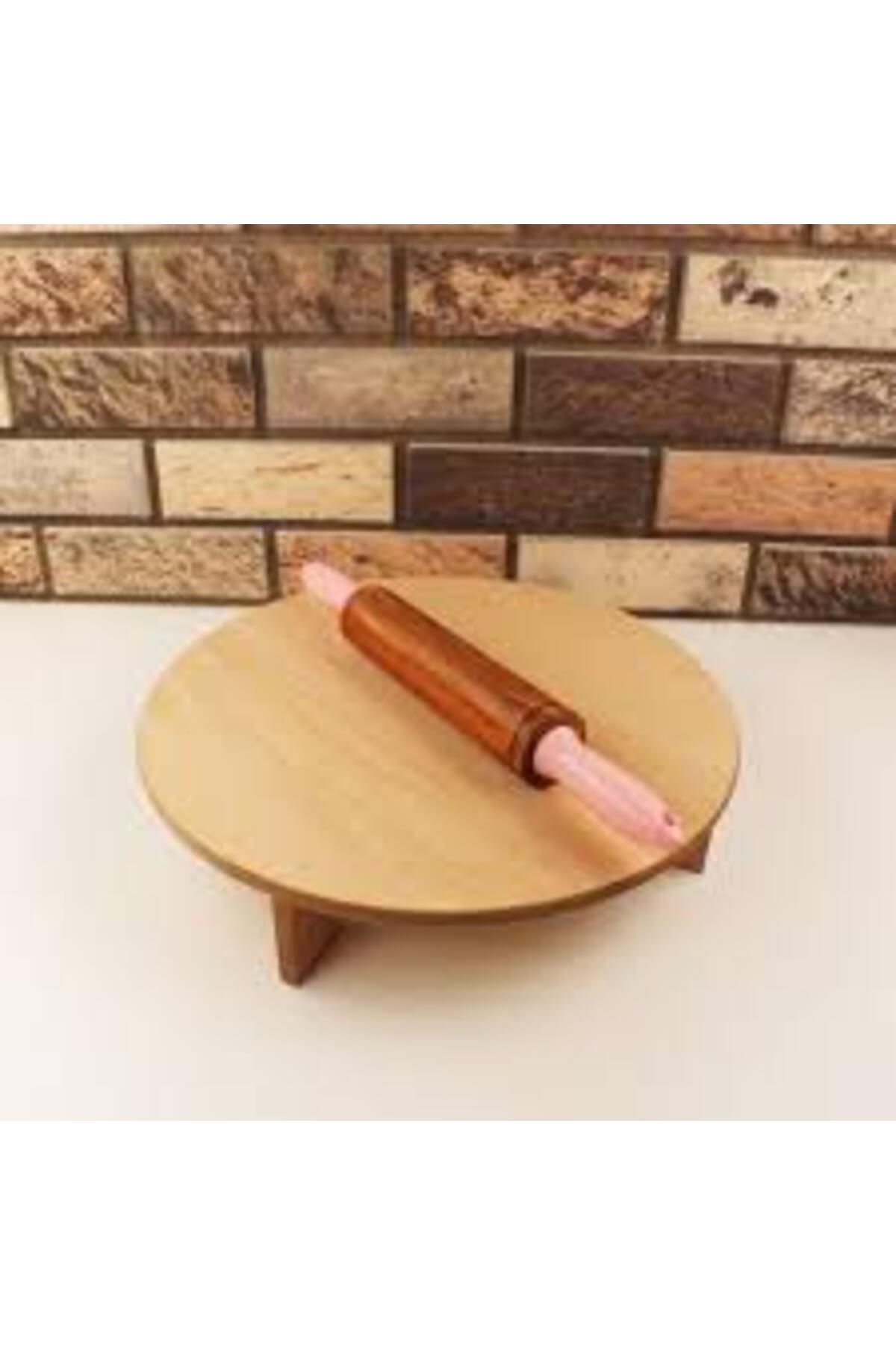 Shop58 GÜRGEN PRATİK BH-034 AHŞAP SOFRA SETİ 34CM. (4172)