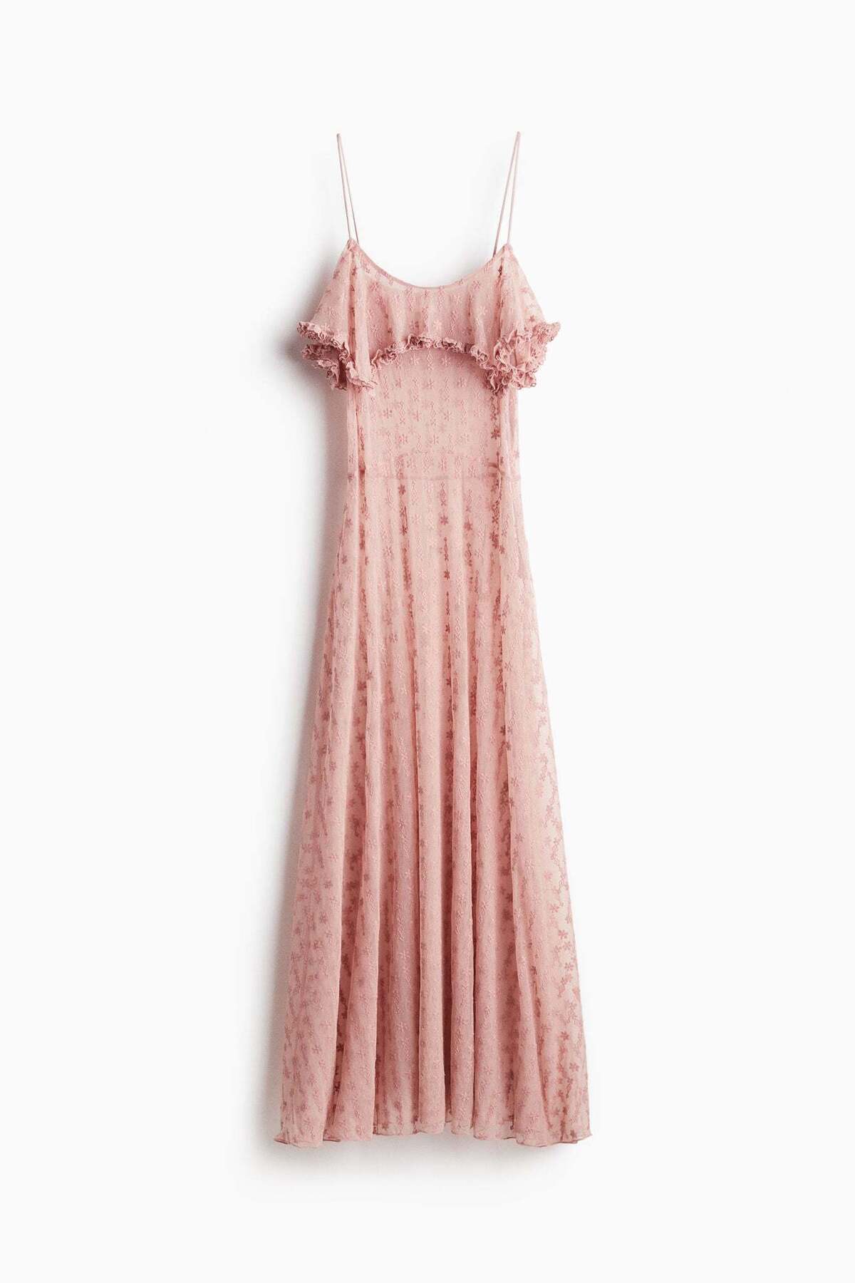 H&M Long mesh dress
