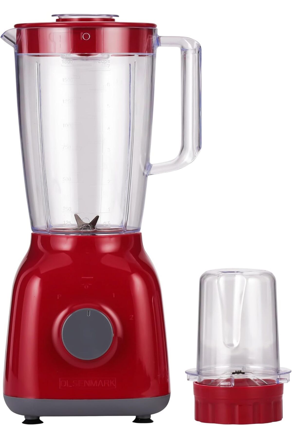 Olsenmark 2'si 1 arada Blender öğütücü mikser meyve sıkacağı Güçlü Motor Paslanmaz Çelik Bıçaklı
