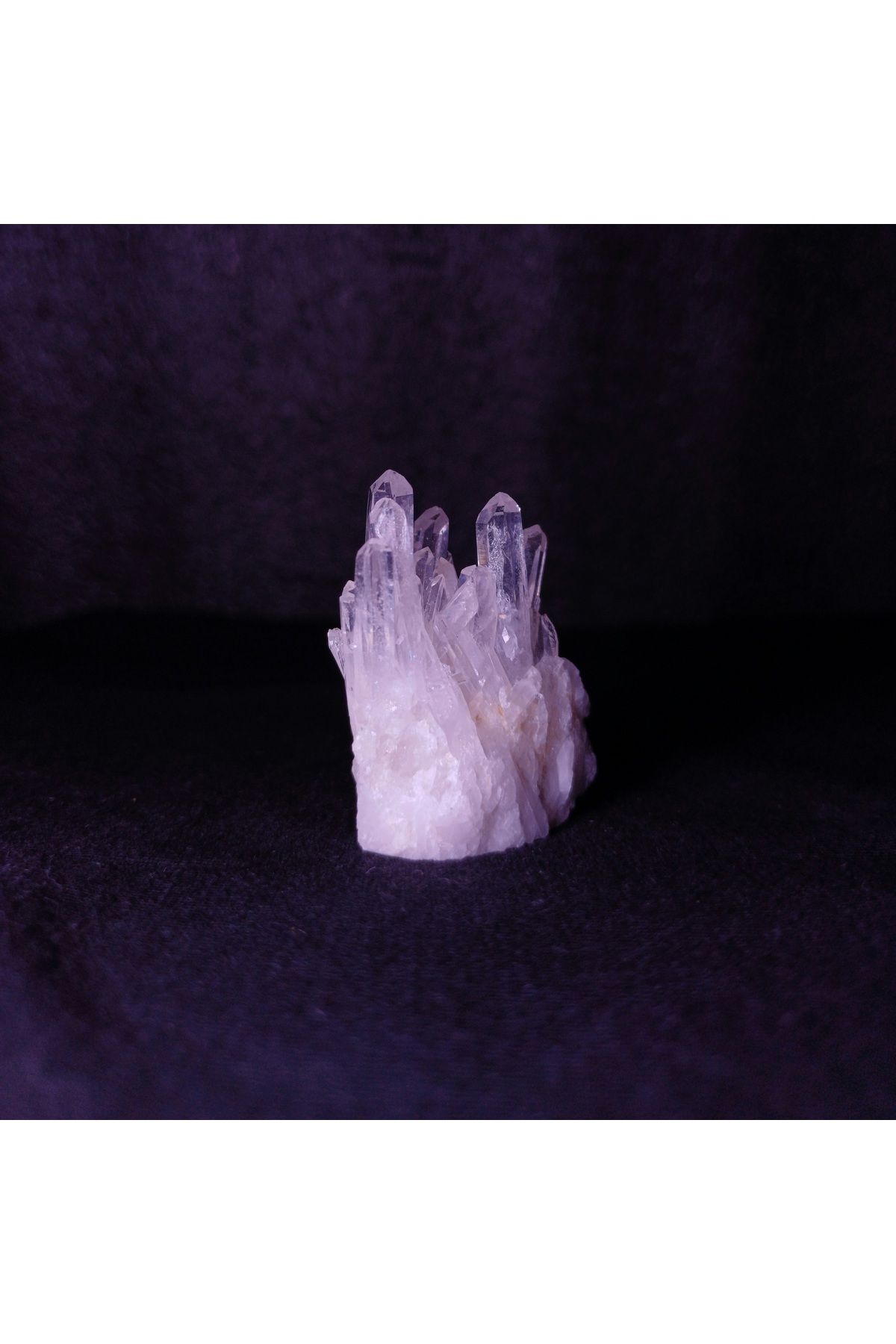 Amethyst Kristal Kuvars Değerli Mineral Doğal Taş