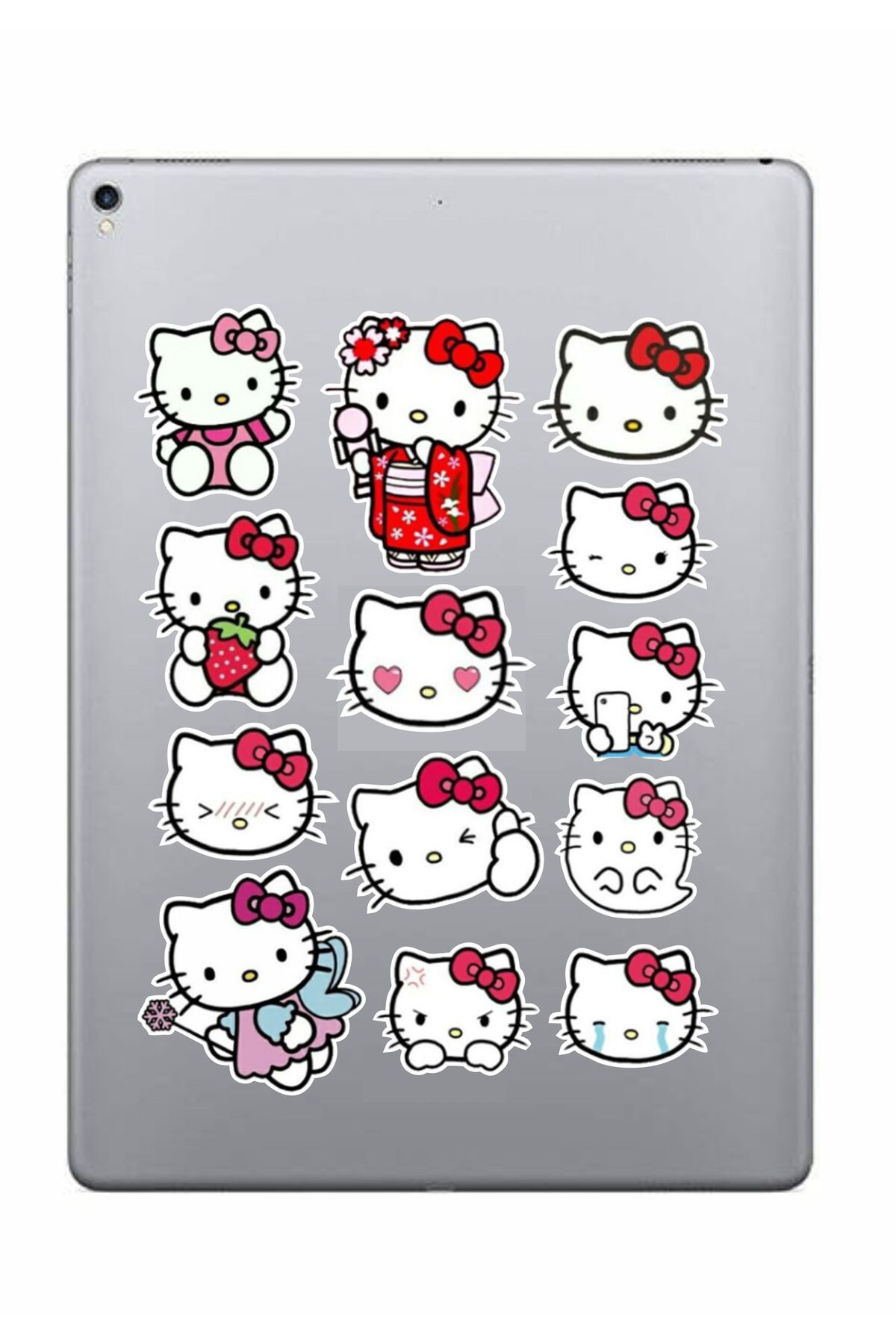 hediyenebak Hello Kitty Temalı Sticker Seti | Laptop Ajanda PC Tablet Telefon Defter Etiket Bullet Journal