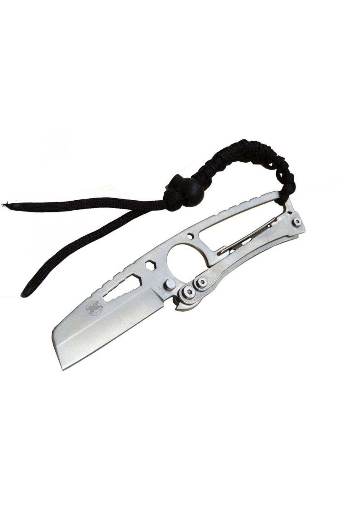 Skygo DPX Gear Hit Cutter TX01 Outdoor Kamp Bıçağı Metal 19 cm - İpli Sap, Kılıflı