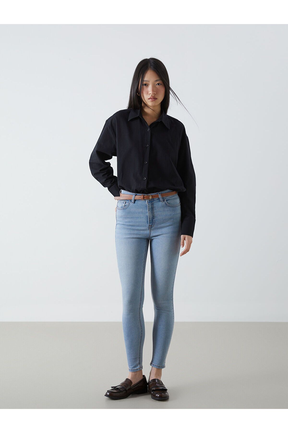 LC Waikiki Beli Kemerli Jüpiter Süper Skinny Fit Jean Pantolon