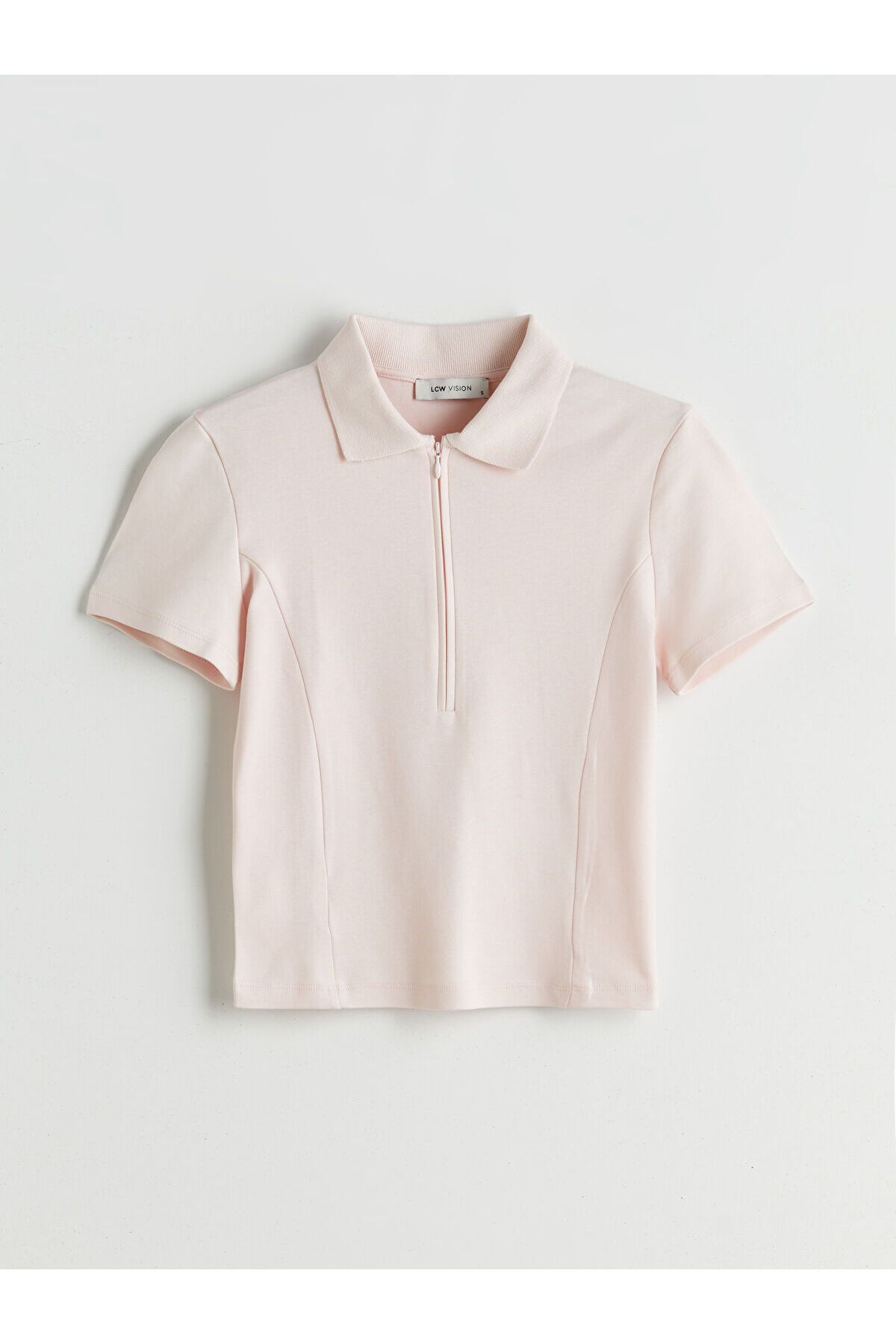 LC Waikiki Polo Yaka Kadın Tişört