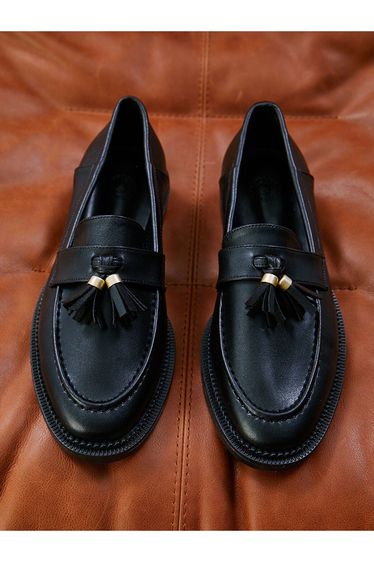 LC Waikiki Deri Görünümlü Kadın Loafer Ayakkabı