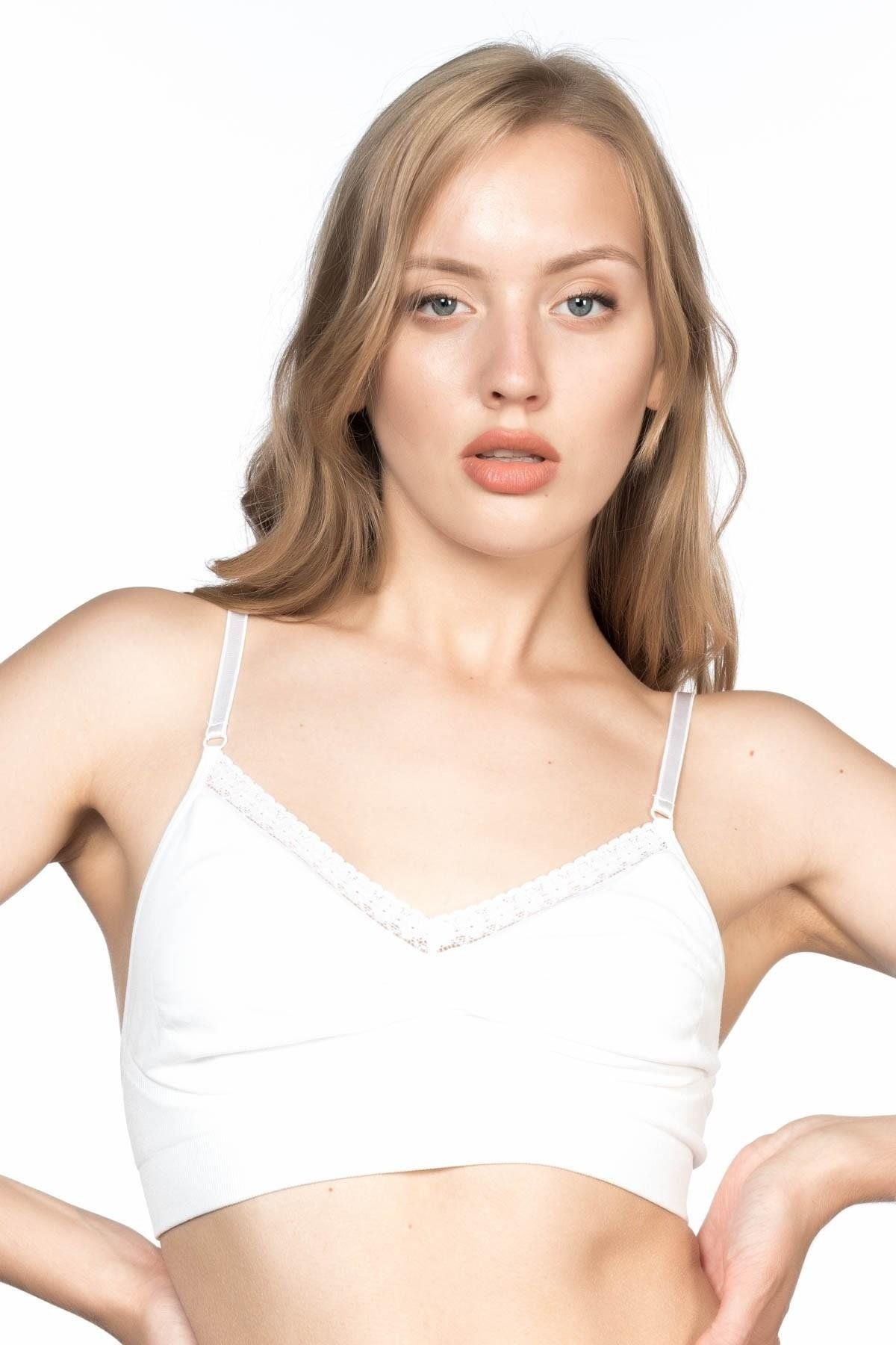 Nemere BEYAZ MI Emay 4035 Agraflı Minimizer Korse