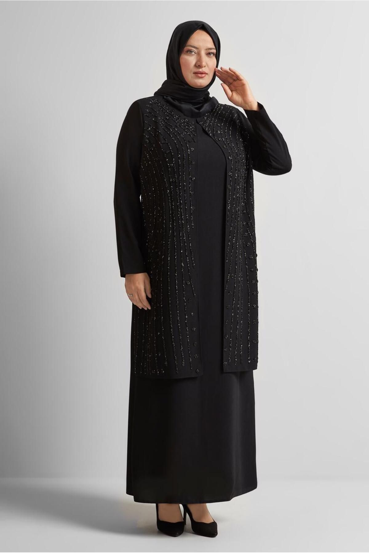 Alvina TAŞ BASKILI ELBİSE 20721