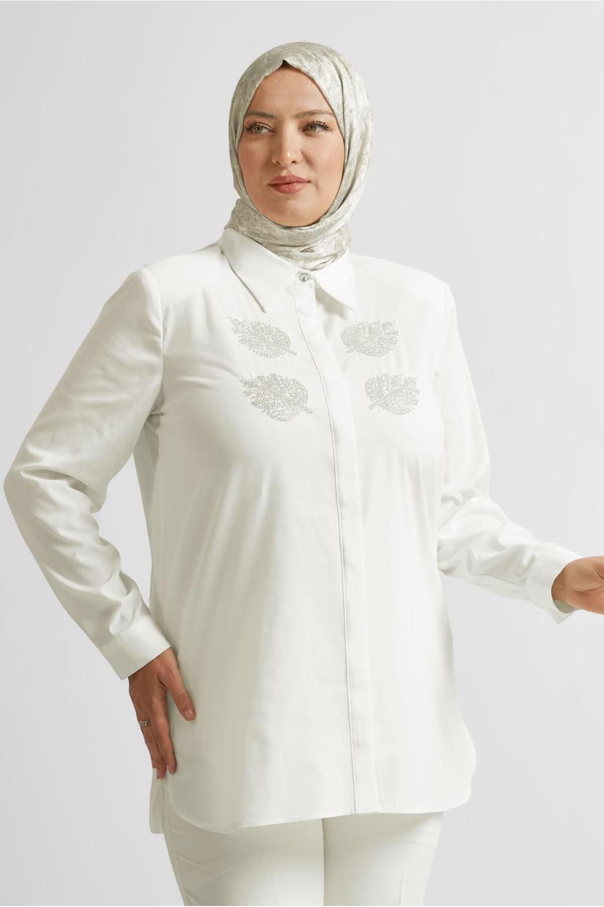 Alvina GÖMLEK YAKA TUNİK 20758
