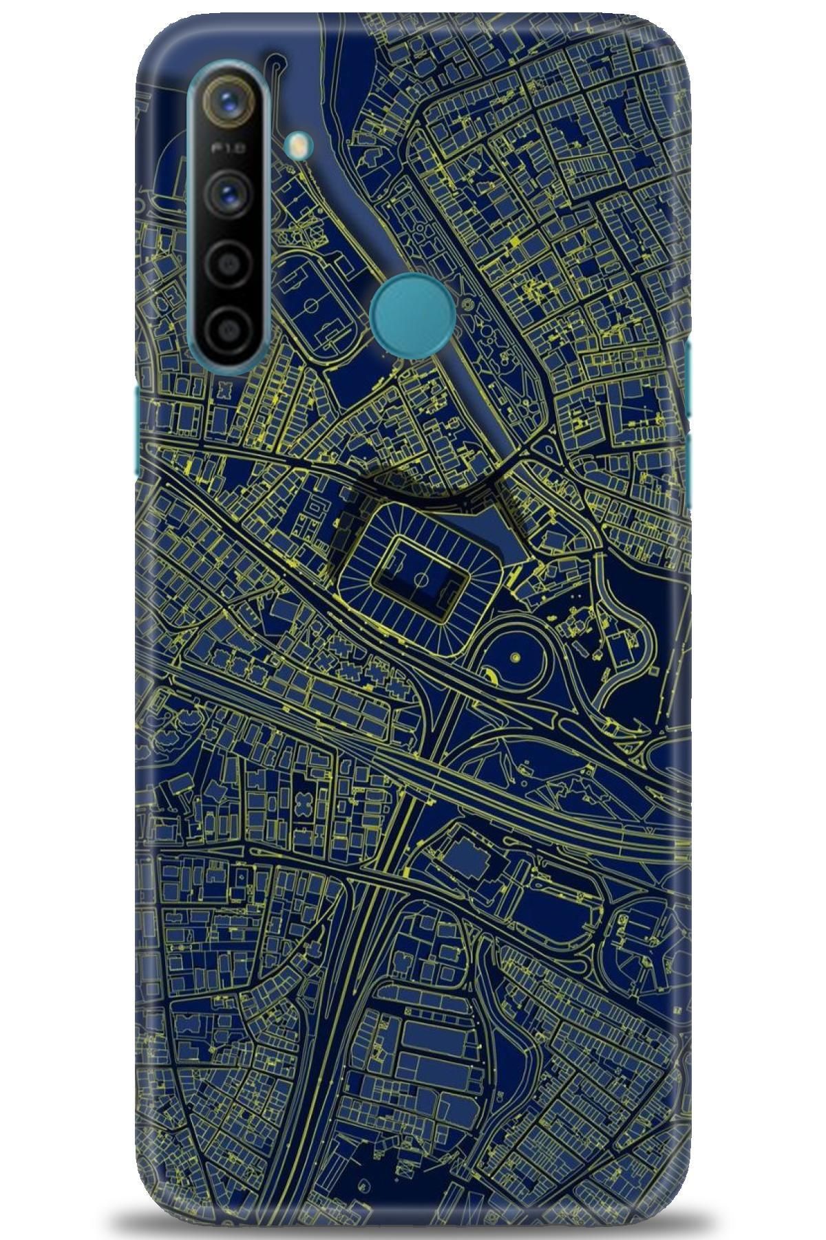 realme 6i İle Uyumlu HD Baskılı Desenli Silikon Kılıf - 73
