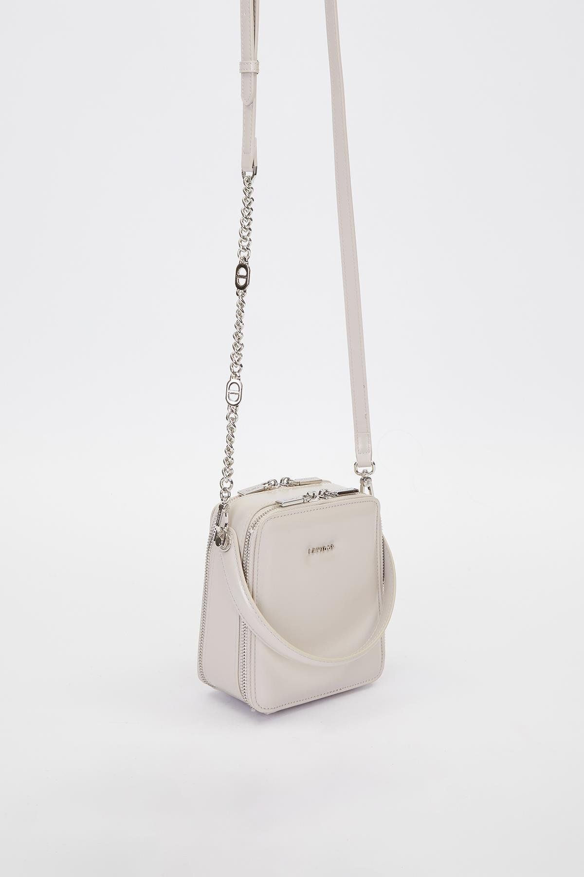 Levidor-Gray Rectangular Model Shoulder Bag 2