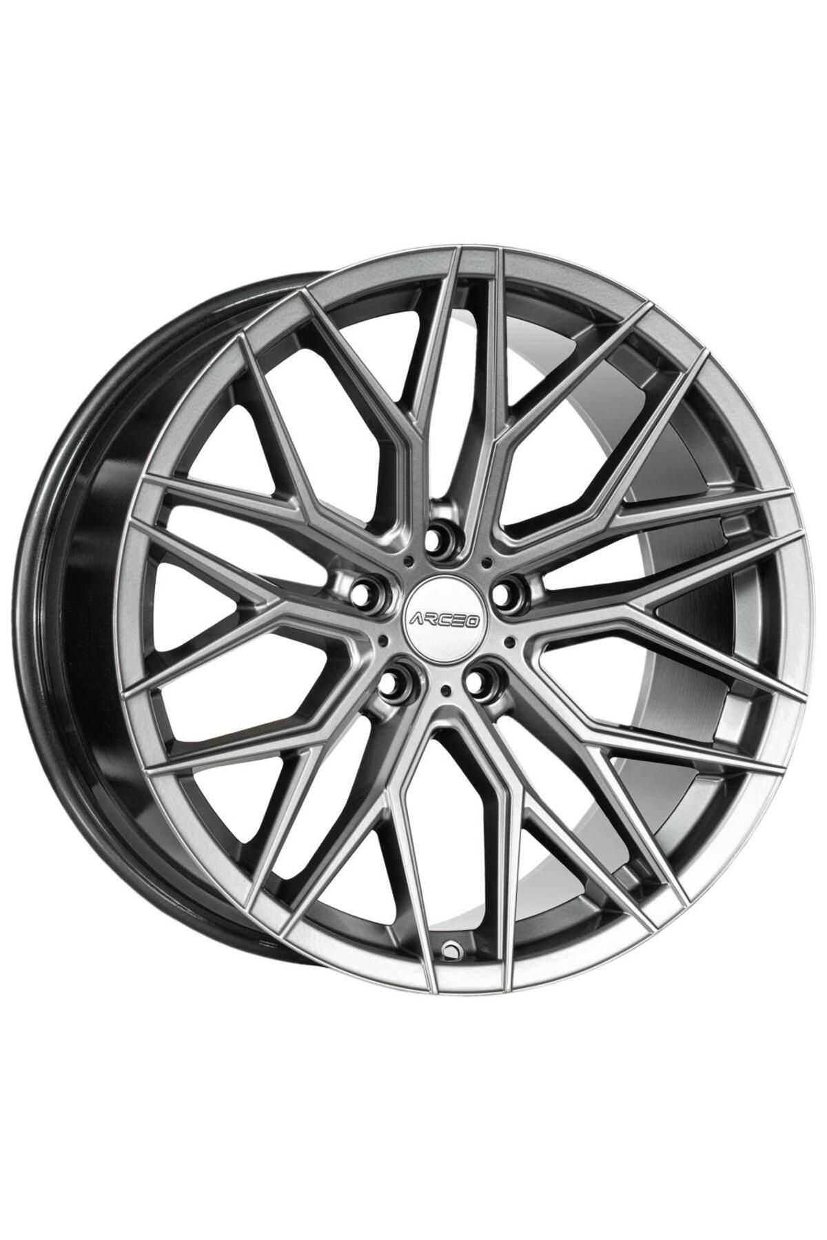 Arc -G6941-35 9.0x21" -5x112 ET35 66.6 Silver Diamond VALENCIA Jant (4 Adet)