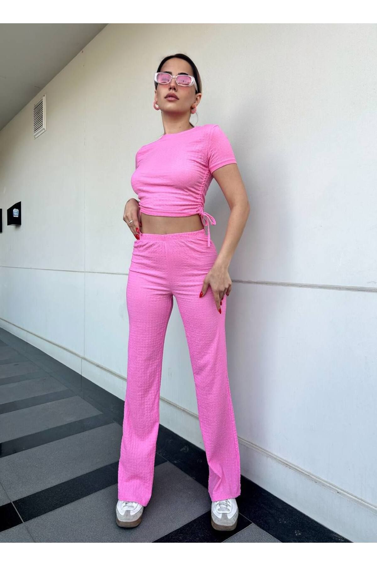 SİSİ PANTOLON CROP TAKIM