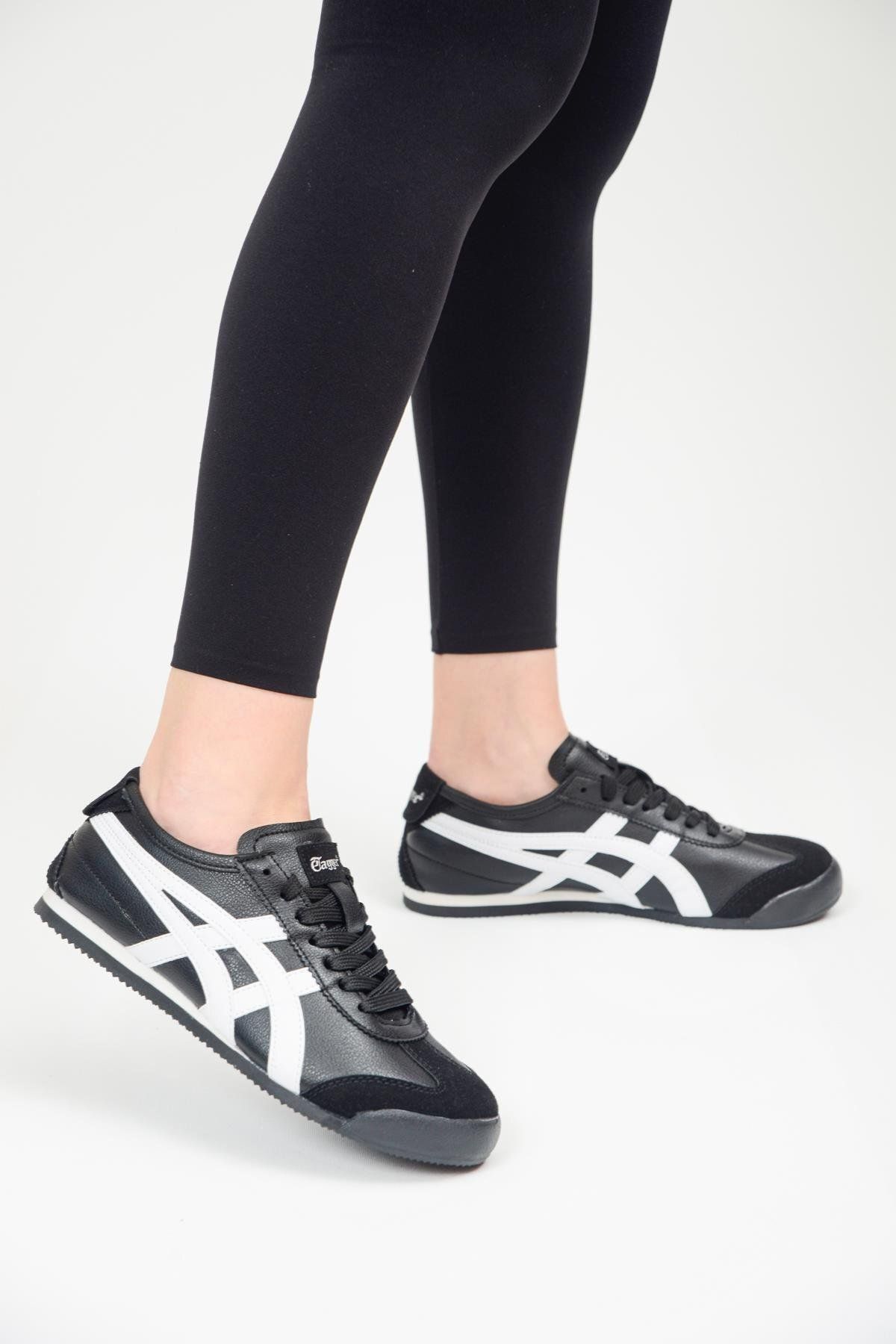 eTayger Siyah Beyaz 36-41 Unisex Günlük Spor Ayakkabı