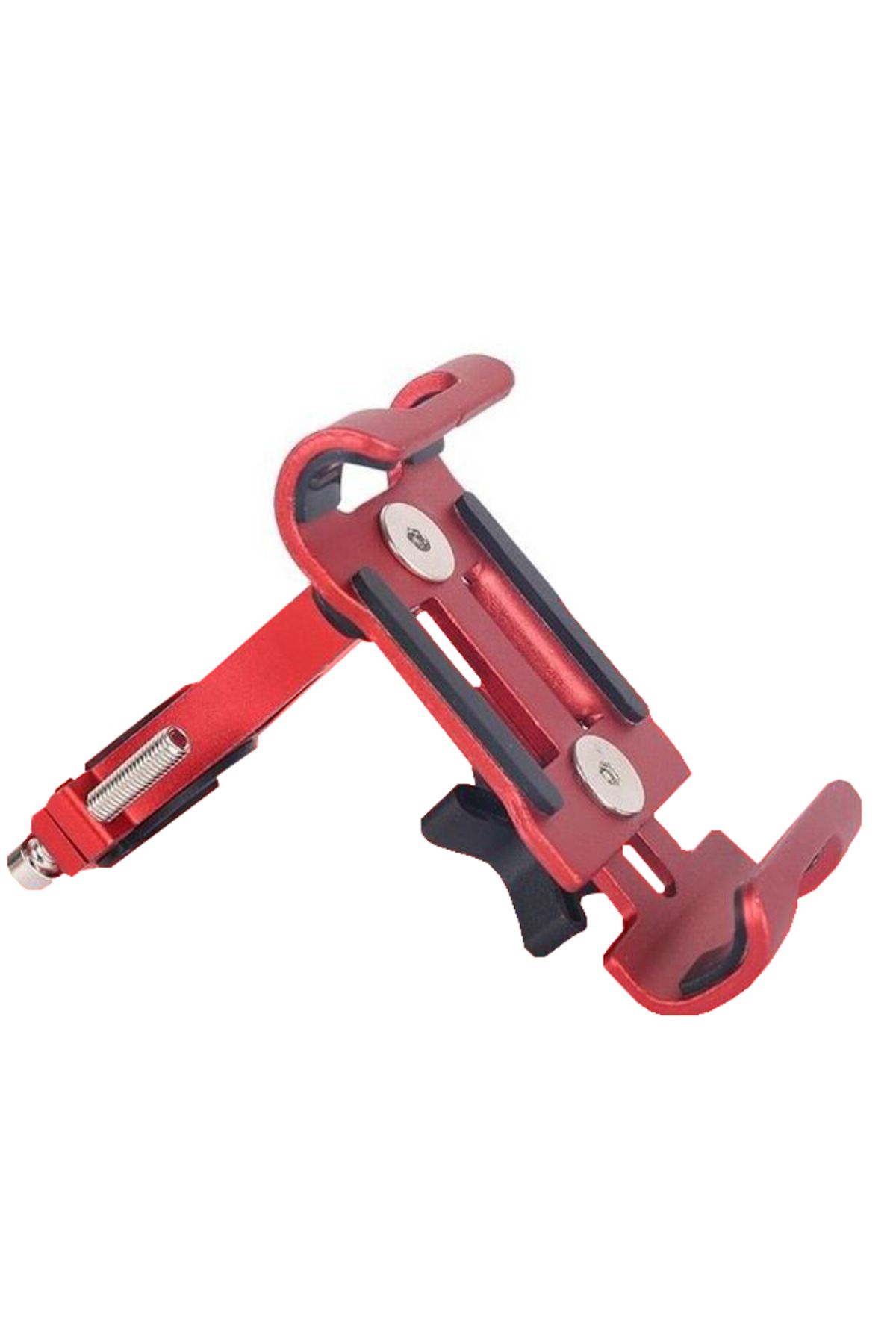 REDz Accessories Suport Telefon Pentru Bicicletă/motocicletă, Montare Ghidon, Aluminiu, Fix, Aubtec, Roșu - One Size