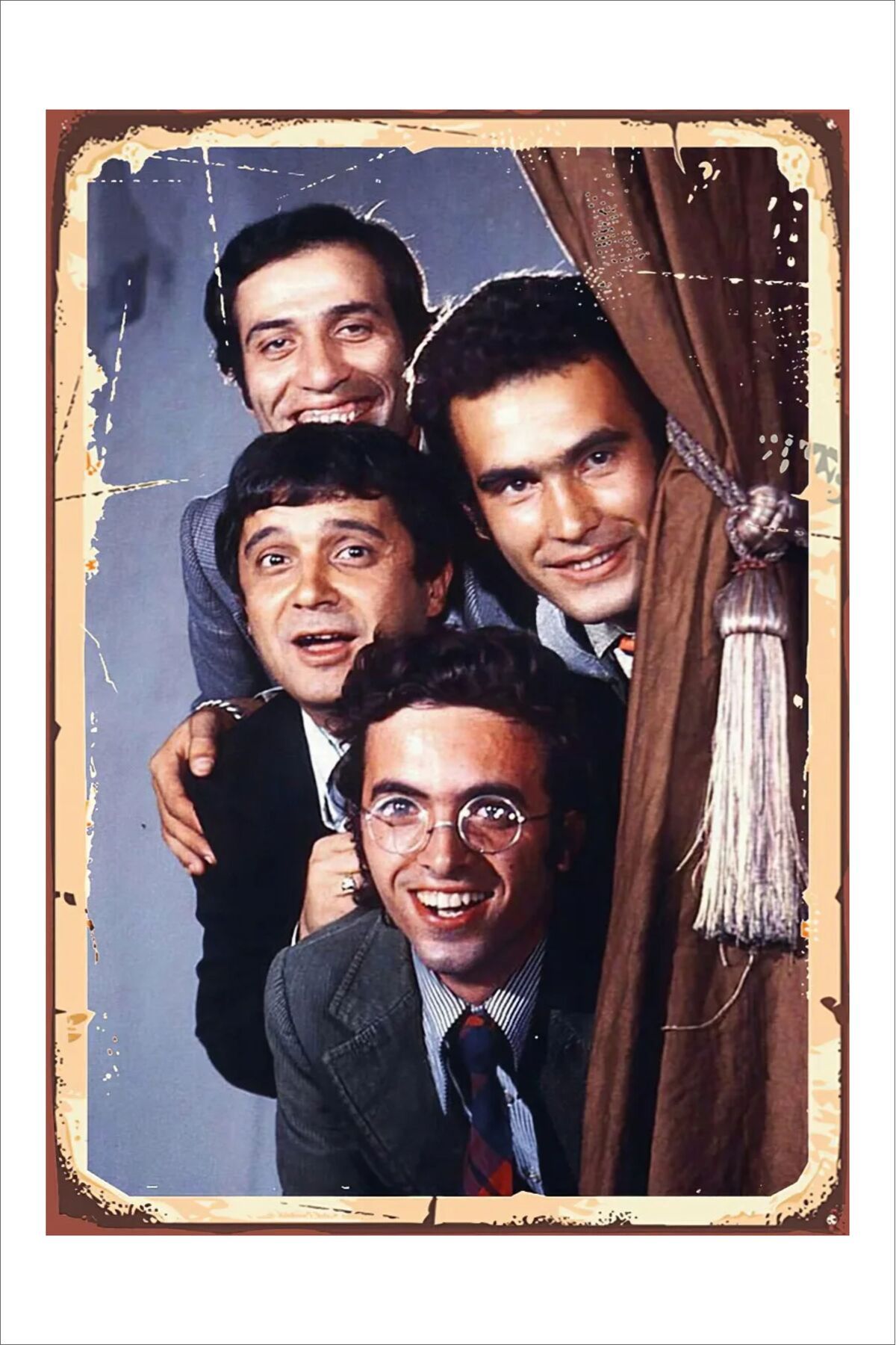 Yeni Yıldız Reklam RETRO HABABAM SINIFI YEŞİLÇAM KOMİK ESPRİLİ 20X30 TABLO
