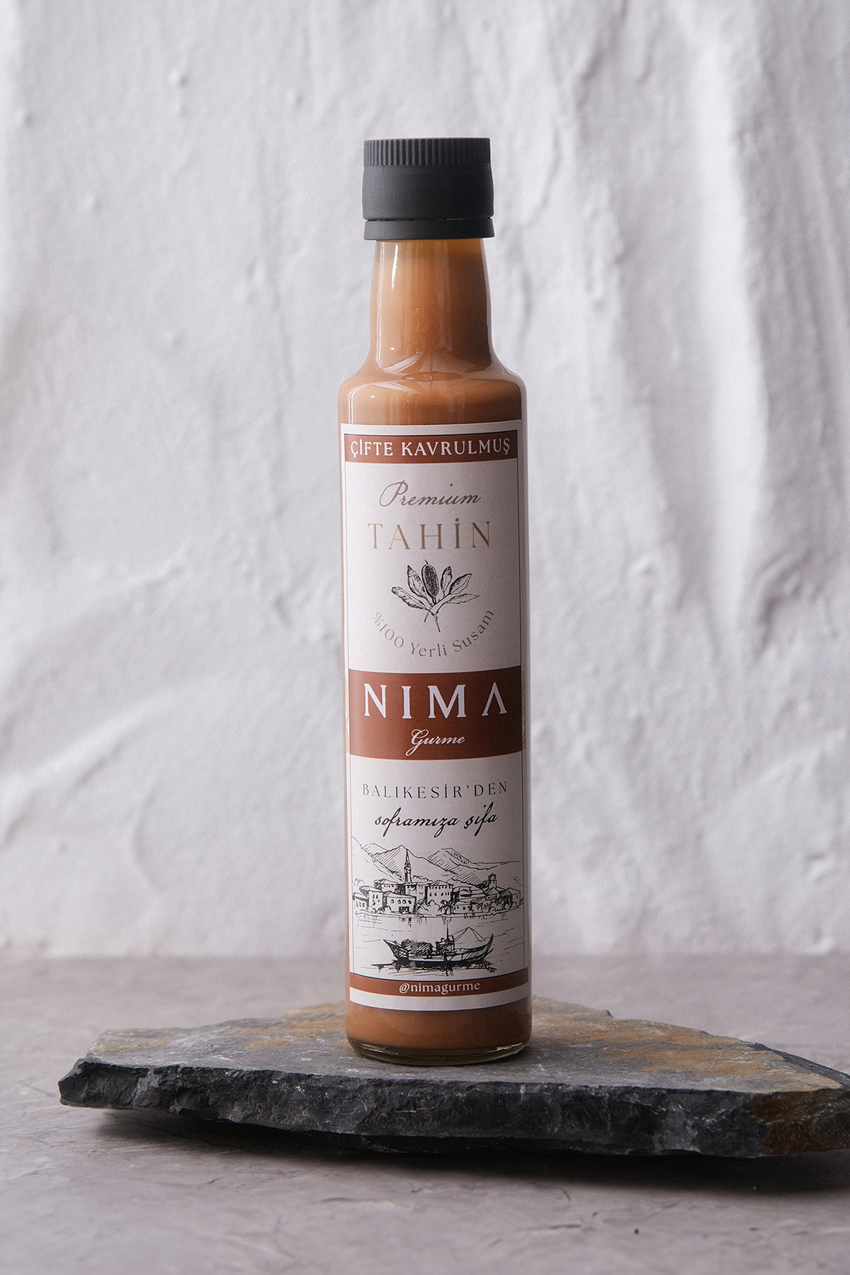 Nima Gurme-Double Roasted Tahini 250 ml 3