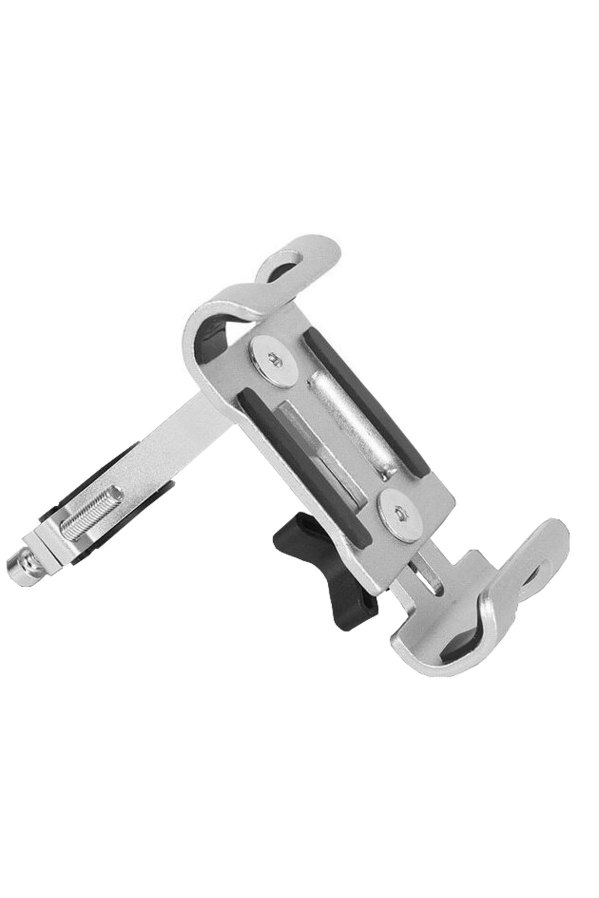 REDz Accessories Suport Telefon Pentru Bicicletă/motocicletă, Suport Ghidon, Aluminiu, Fix, Aubtec, Argintiu - One Size