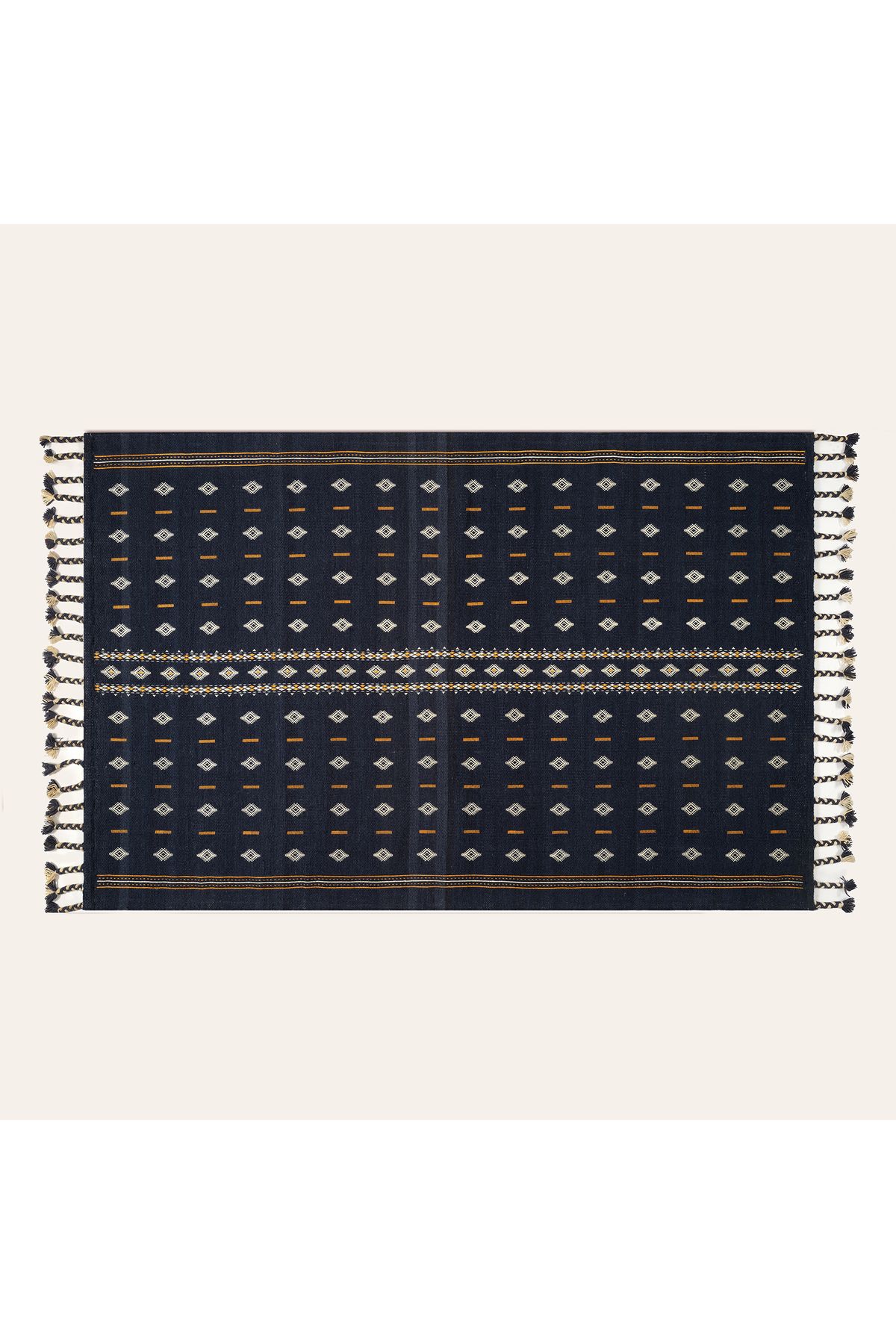 Zsa Zsa Zsu Jaıpur Yün Kilim 120x180 Cm Mavi