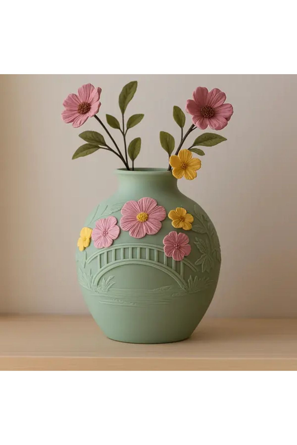 sermen kreatif Pastel Bahçeler