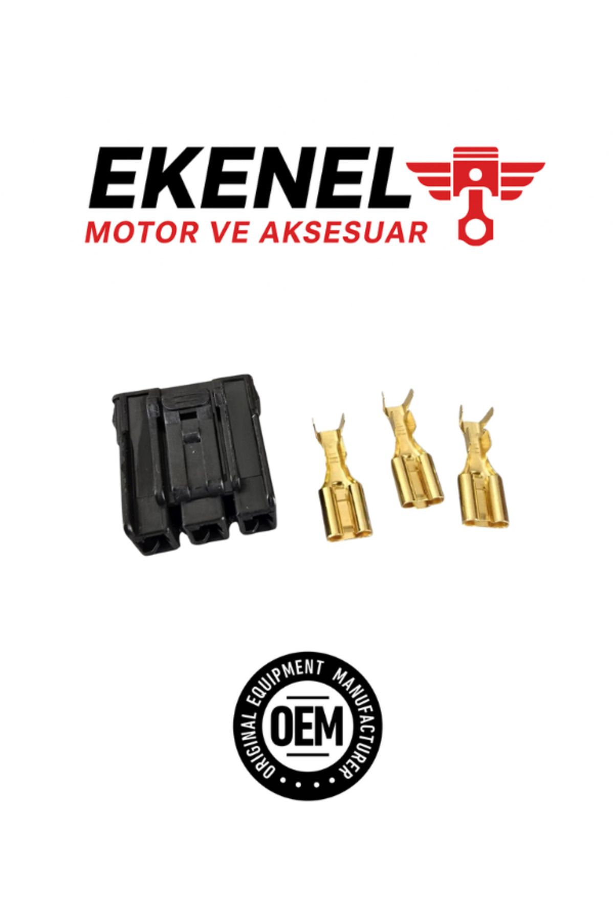 OEM Honda Alpha 110 Statör Soketi | OEM Uyumlu Elektrik Bağlantı Fişi