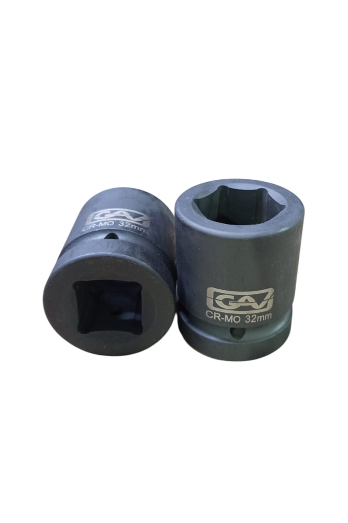 GAV 1'' 32mm Kısa Siyah Lokma (1 adet)