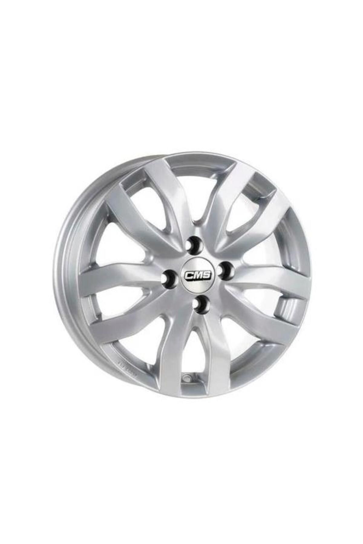 cms -985-04 6.0x15" -5x100 ET38 57.1 Racing Silver Jant (4 Adet)