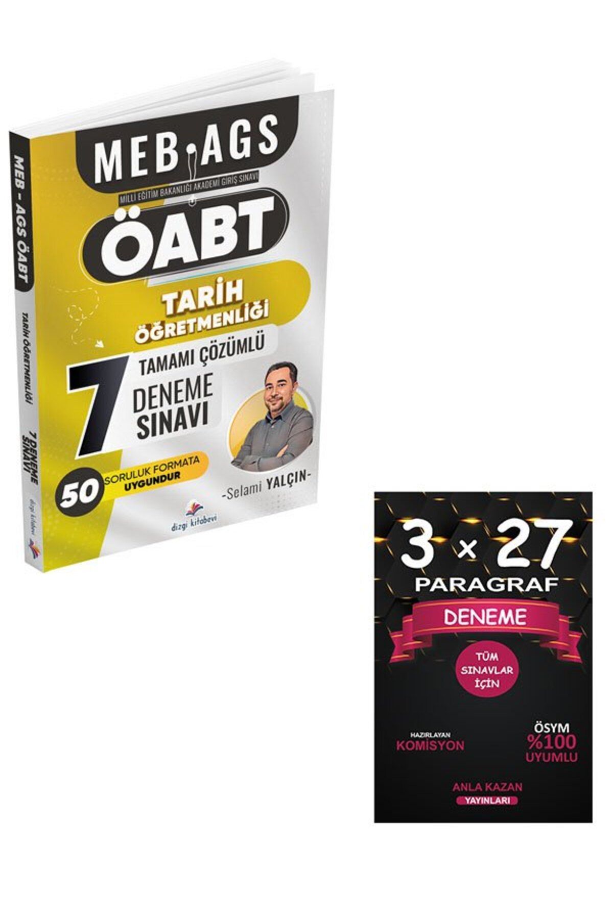 Dizgi Kitap ÖABT MEB-AGS Tarih Öğretmenliği 7 Deneme Çözümlü